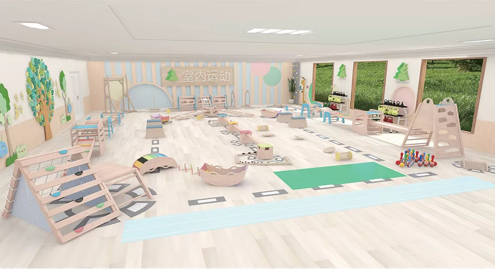 Physical exercise room