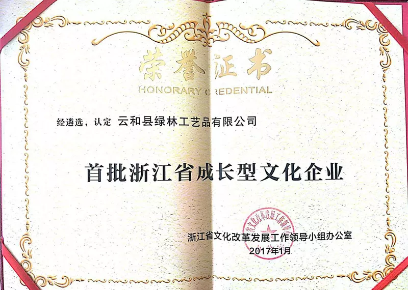 浙江省成长型文化企业